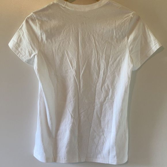 Universal Thread White V Neck Tee XS New - Picture 4 of 4